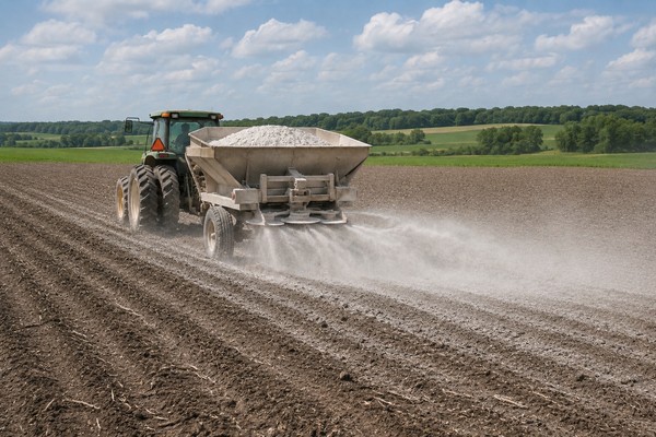 Agricultural lime and soil conditioning