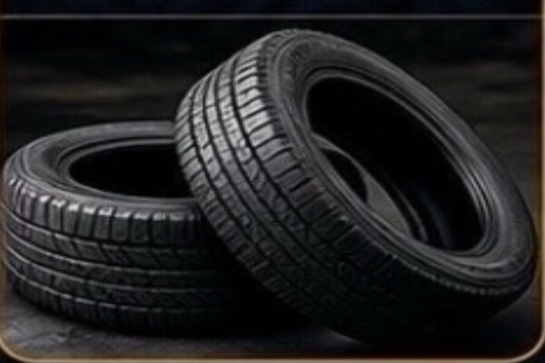 Rubber tires for rubber industry
